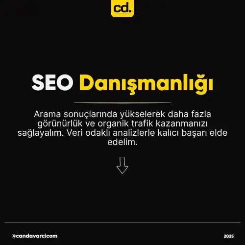 SEO Danışmanlığı Can Davarcı Trusted Digital Partner