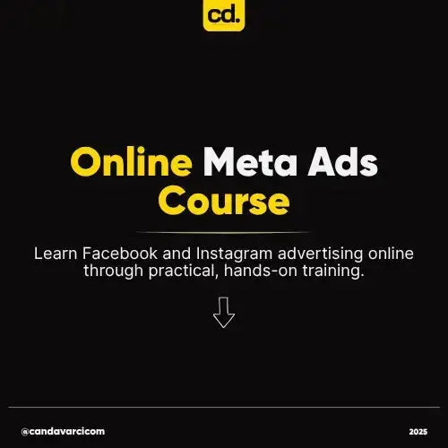 Online Meta Ads Eğitimi Can Davarcı Trusted Digital Partner