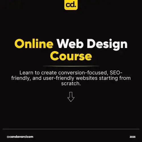 Online Web Tasarım Eğitimi Can Davarcı Trusted Digital Partner